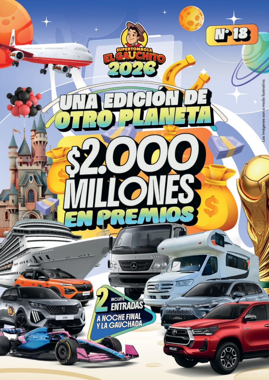 Portada del catálogo Supertómbola El Gauchito