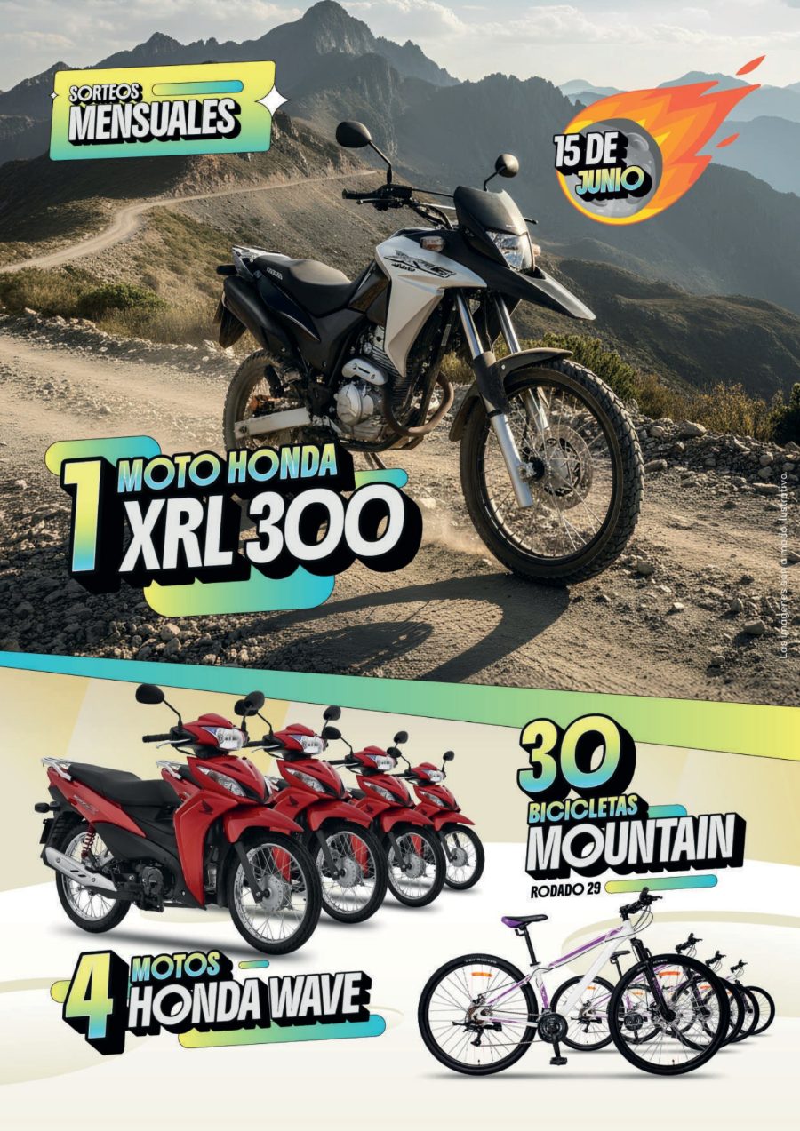 1 Moto Honda XRL 300 + motos y bicis