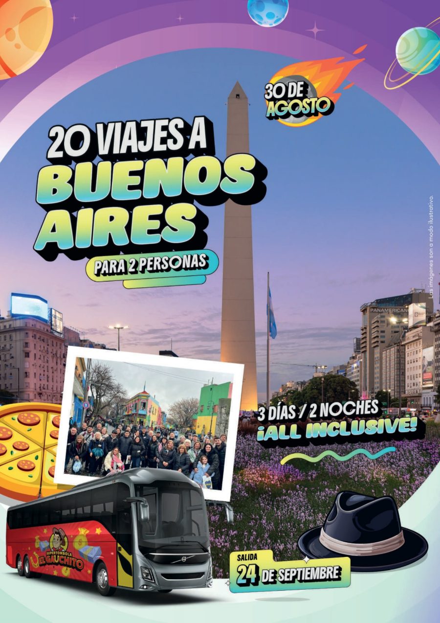 20 viajes a Buenos Aires